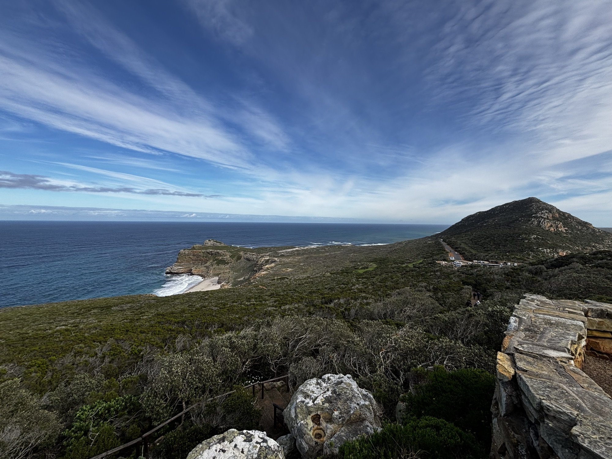 Vistas desde Cape Point, en la Península del Cabo