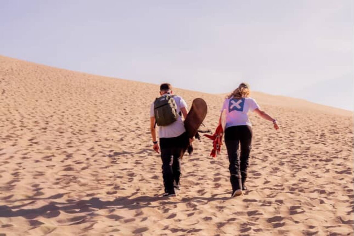 Pablo y laura huacachina