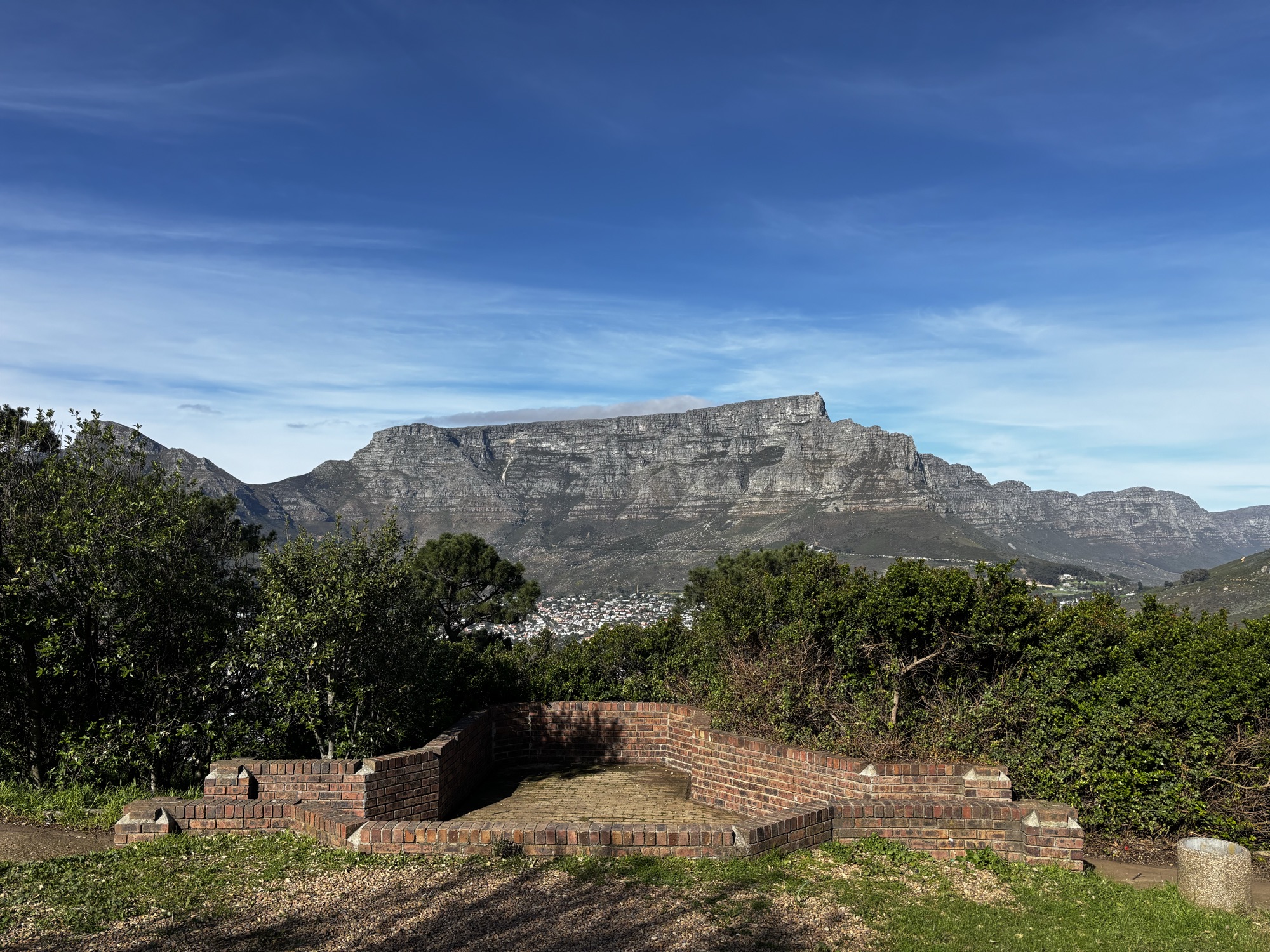Table Mountain vista desde Signal Hill, Ciudad del Cabo