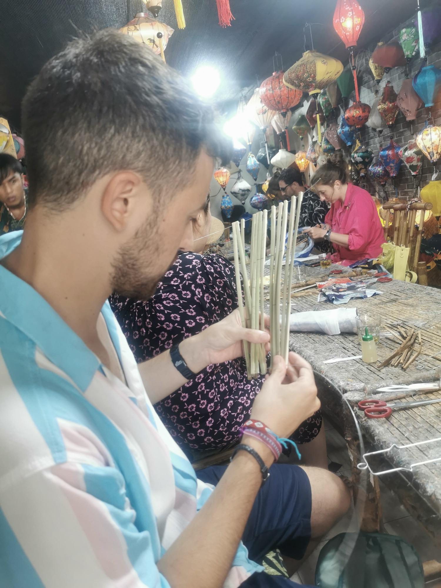 Pablo haciendo farolillo